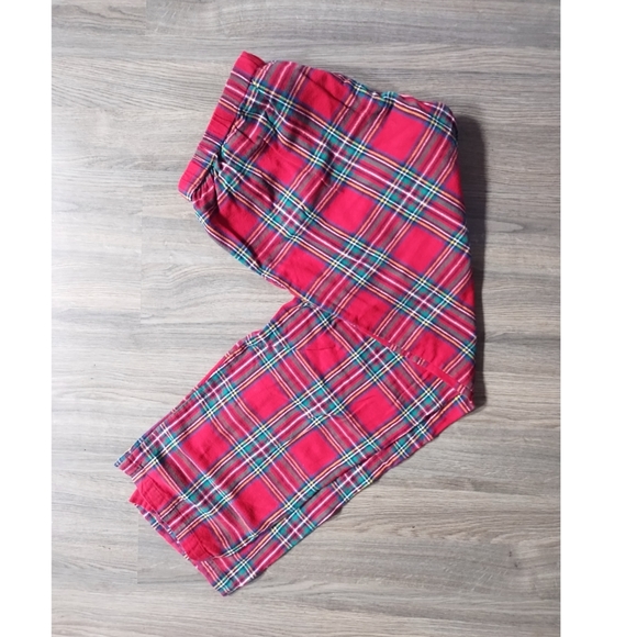 ✨3/$15 Cleo | Red Plaid Pajama Pant - Picture 2 of 2